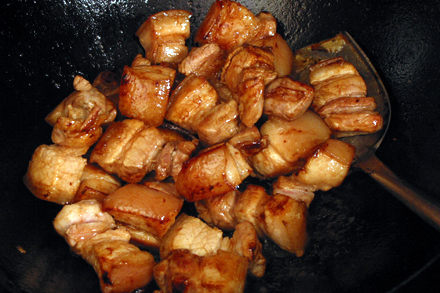 Caramelizing Pork Belly